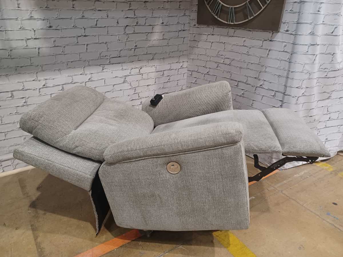 Barnsana Rocker Recliner with Power - Ash - Gallery Image 5